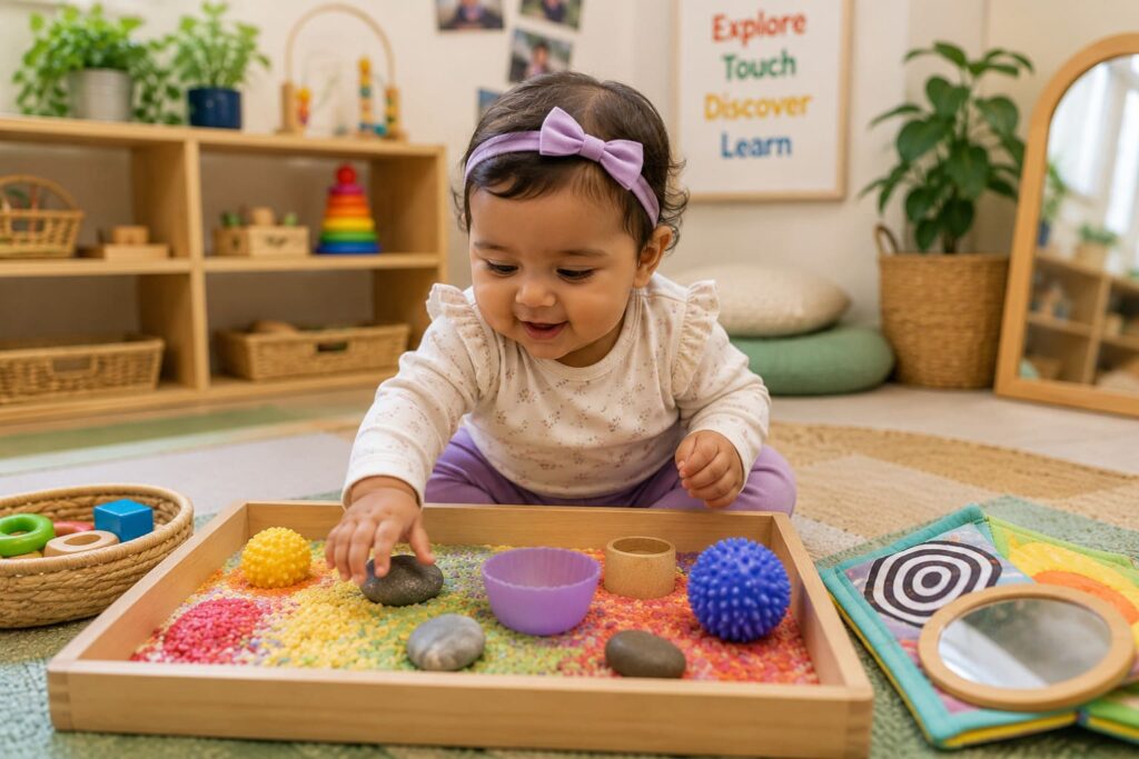 girl child playing
